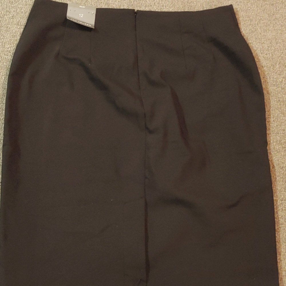 All black van heusen skirt